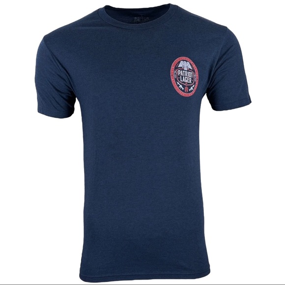 Howitzer Style Men's T-Shirt PATRIOT LAGER Military Grunt MFG - Picture 3 of 12